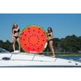 thumbnail image 2 of Solstice Inflatable 2 Rider Watermelon Towable Tube Float Raft, Multicolor, one Size, 2 of 5