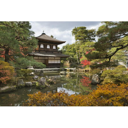 The Silver Pavilion, Buddhist Temple of Ginkaku-Ji, Northern Higashiyama, Kyoto, Japan Print Wall Art By Stuart (Best Temples In Kyoto)