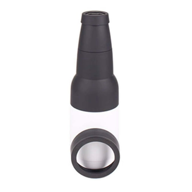 Refroidisseur de Canettes Isolé en Acier Inoxydable 3-en-1 avec Ouvre-Bouteille, Design à Double Paroi sous Vide pour Canettes et Bouteilles de 12oz, Résistant à la Sueur pour Usage Extérieur