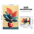 thumbnail image 4 of 1000 PCS simple style Paradise Bird Flower Wooden jigsaw puzzles 1000 pieces,Funny Artwork for Adults,Enjoy the puzzle solving process,Puzzles suitable for entertaining with family during holidays, 4 of 6