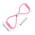 thumbnail image 5 of Rodiuiu Figure 8 Resistance Band with Handles for Workout Arm Back Shoulder Training Elastic Rope Yoga Gym Fitness Pulling Rope for Men Women, 5 of 7