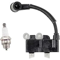 Ignition Coil for Ryobi 291337001, Fits RY251PH, RY252CS, RY253SS, RY254BC String Trimmers