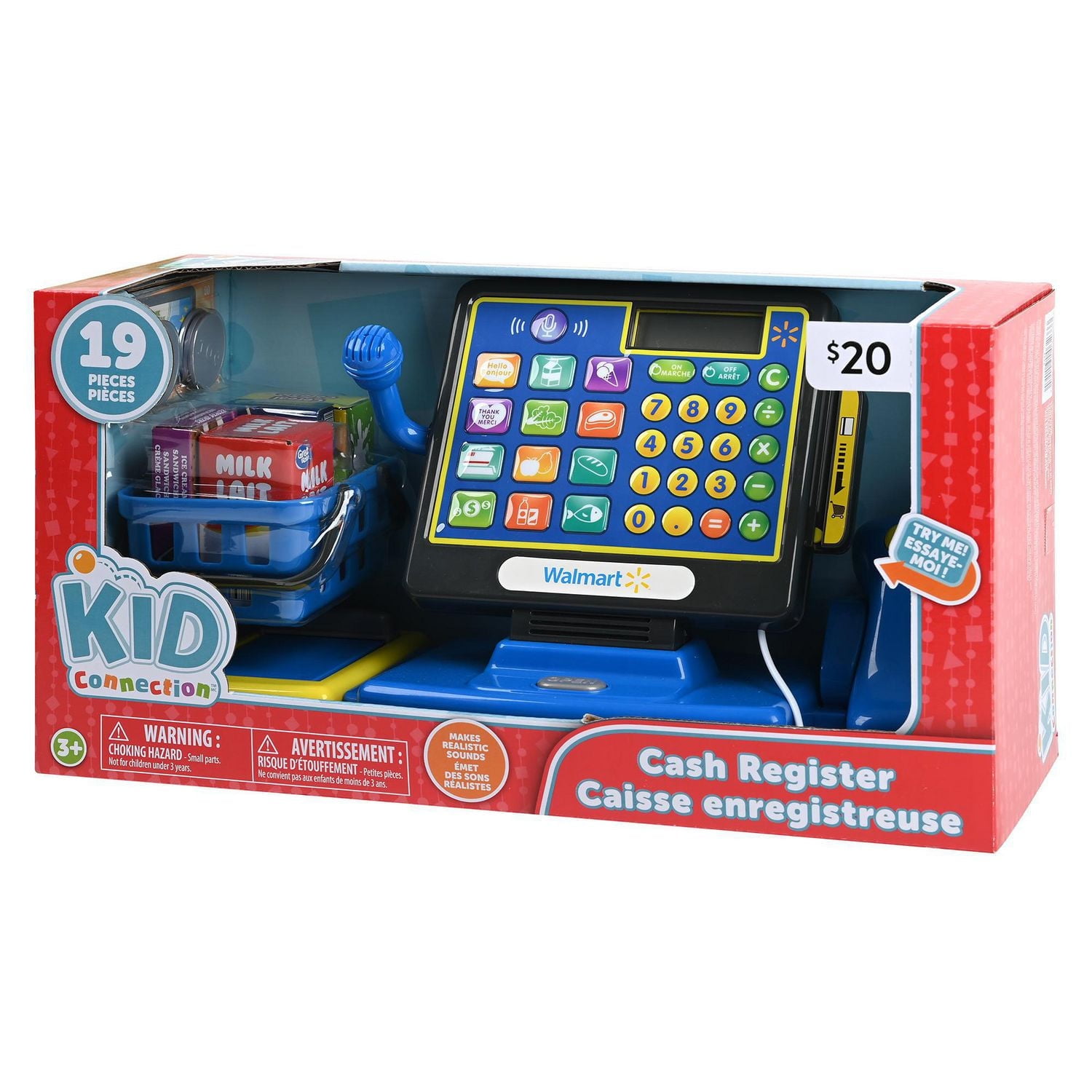 Caisse enregistreuse Kid Connection 19 pièces