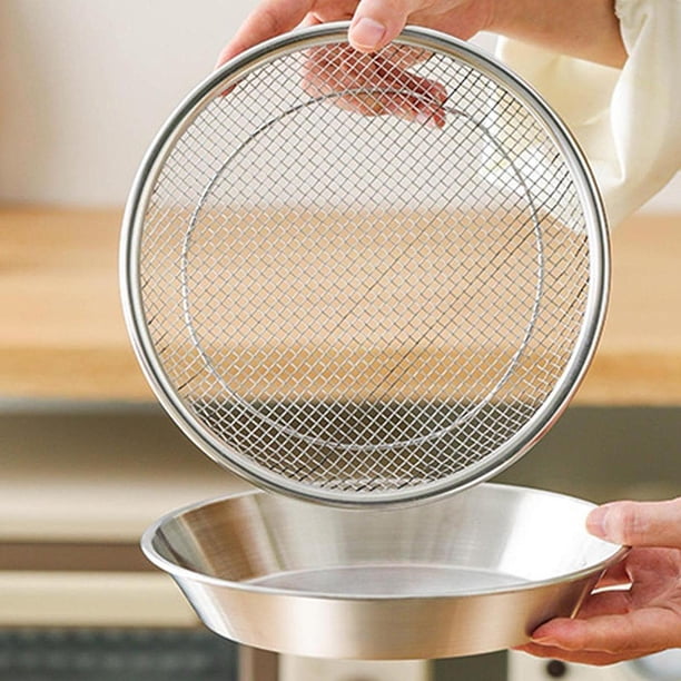 Recipiente para alimentos , rejilla para escurrir aceite, rejilla para enfriar, recipiente para refrigerios, placa de filtro de aceites, colador
