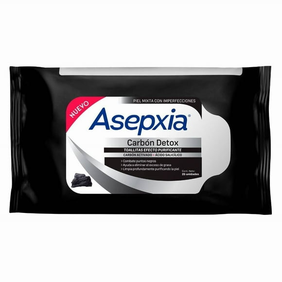 Toallas Anti-Imperfecciones Asepxia 25 Piezas