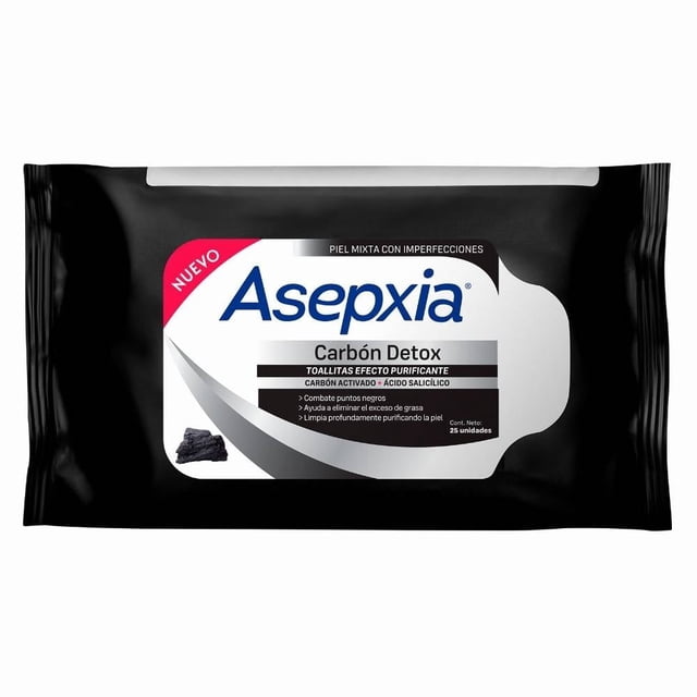 Toallas Anti-Imperfecciones Asepxia 25 Piezas