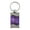 Purple, variant on Ford Mustang Keychain & Keyring - Black Wave