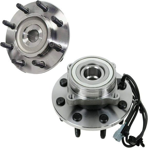 Bode-man Pair Front Wheel Bearing Hub Assy w/ ABS for 4WD 2000 2001 2002 Dodge Ram 2500 3500 515063- Use Vehicle Fitment Tool