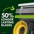 thumbnail image 4 of Gillette Labs Official Packers Licensed Razor for Men, 1 Handle, 4 Blade Refills, with Magnetic Stand, 4 of 11