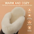 thumbnail image 3 of Dream Pairs Women's FuzzyEasy House Slippers Indoor Outdoor Warm Winter Shoes for Cozy Home & Bedroom, 3 of 5