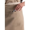 thumbnail image 4 of Delantal Unisex Ridgewood de Chef Works, Caqui, Talla Única, 4 of 5