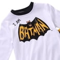 thumbnail image 5 of 2 Pcs Pyjama en Coton à Manches Longues pour Tout-Petits Garçons Batman Ensemble de Nuit Tenue de Sommeil 2-8 Ans, 5 of 5