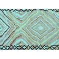 thumbnail image 1 of Ahgly Company Indoor Rectangle Oriental Light Blue Traditional Area Rugs, 8' x 12', 1 of 4