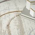thumbnail image 6 of Nourison Glam Abstract Ivory/Multi 5'3" x 7'3" Area Rug, (5x7), 6 of 9