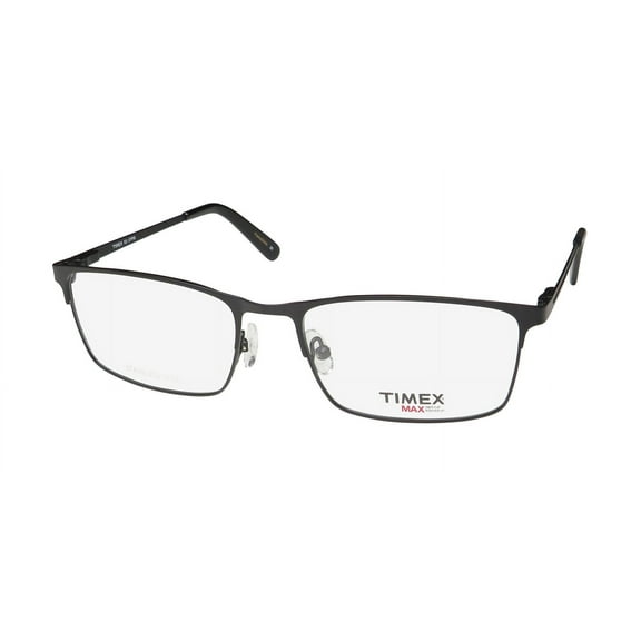 TIMEX 2:37 PM MAX LINE PREMIUM ACETATE STAINLESS STEEL EYEGLASS FRAME/GLASSES