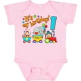 thumbnail image 3 of Inktastic It's My Birthday Circus Train 1st Birthday Boys or Girls Baby Bodysuit, 3 of 5