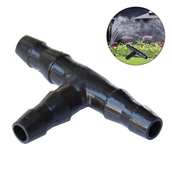 Ayyufe Hose Connector, 10Pcs Garden 4/7 Hose Pipe 3 Way Mist Connector Watering Nozzle Splitter Adapter
