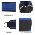 thumbnail image 3 of Exercise Ankle Strap, Ankle Cuff Blue Hook And  Fastener Nylon Metal D  Buckle  For Elastic Rope, 3 of 8