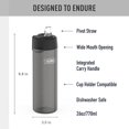 thumbnail image 2 of Botella THERMOS Icon Series, 770 ml, con tapa de pajita, color ahumado, 2 of 7