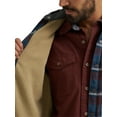 thumbnail image 5 of Wrangler® Men's and Big Men's Sherpa Lined Relaxed Fit Heavyweight Shirt Jacket, Sizes S-2XL, 5 of 6