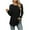 Black, variant on TKLPEHG Womens Tops Long Sleeve Crew Neck Raglan Sleeve Tunic Tops Loose Casual Fashion Classic Solid Color Lightweight Blouse (Black,S)