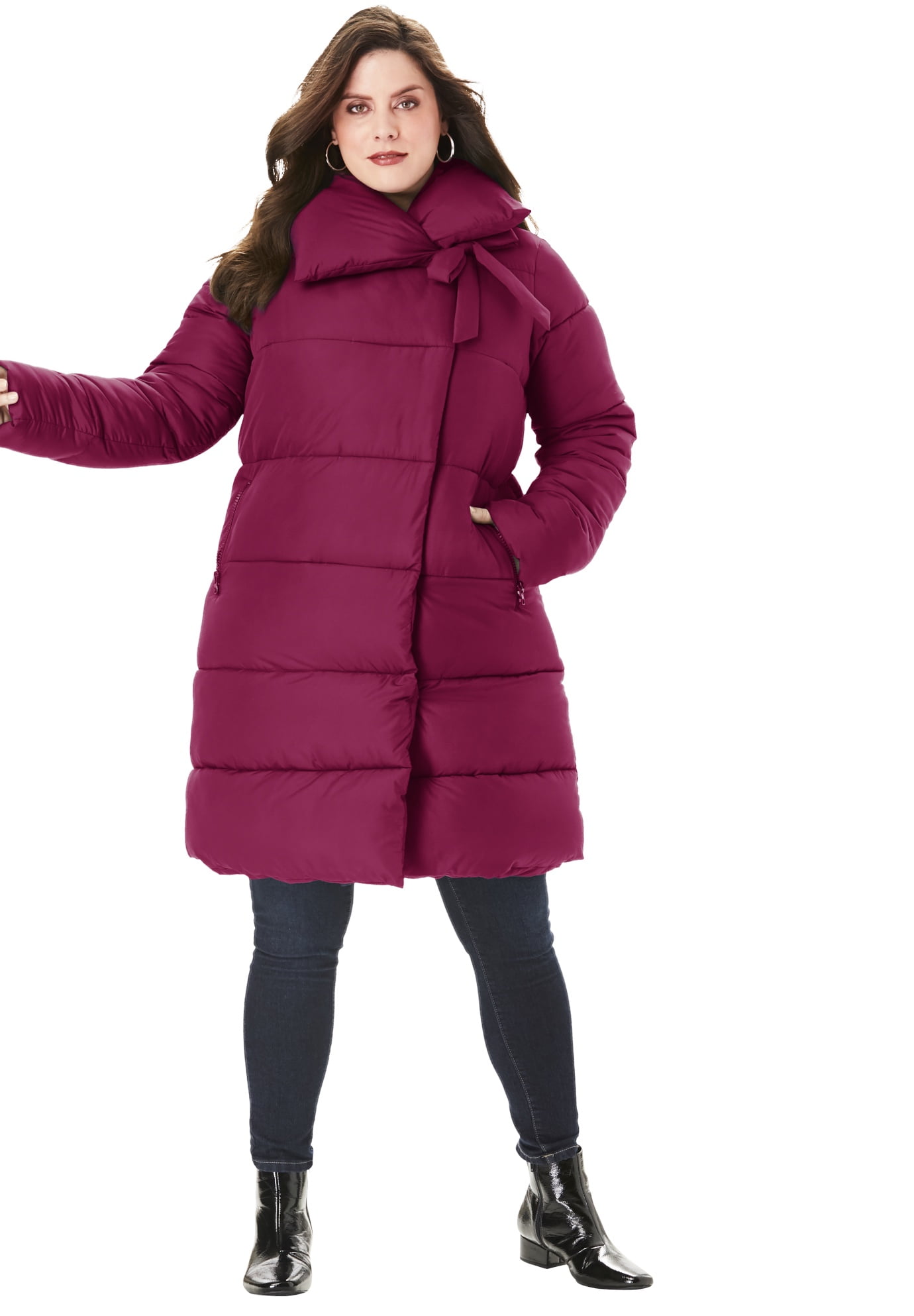 roaman's plus size coats