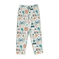 thumbnail image 4 of Naloa Eiffel Tower Print Women’s Ultra-Soft Comfy Pajama Lounge Pants with Pockets & Drawstring, 4 of 8