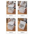 thumbnail image 3 of Amdohai 6L Touch-free Trash Cans Smart Induction Trash Bin Infrared Motion, 3 of 7