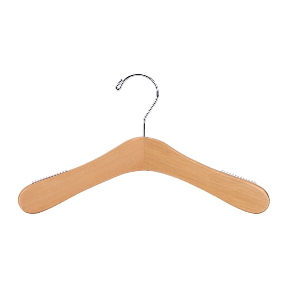 SSWBasics 12 inch Wood Children's Dress Hangers