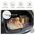 thumbnail image 6 of Universal Car Trunk Mat 29"x39", Halloween Waterproof Cargo Liner, Non-Slip Durability Cargo Mat, Fall Farmhouse Spooky Branches Flowers Beige All Weather Rear Trunk Protector for Car SUV, 6 of 9