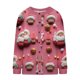 thumbnail image 5 of Cárdigan informal de punto con estampado navideño para mujer, chaqueta con botones y abrigo para mujer, 5 of 5
