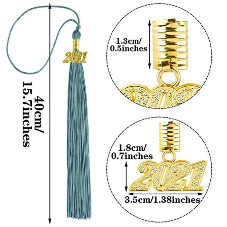 

Graduation Gifts Stationery Academic Grade Graduation Tassels with 2021 Gold Pendants Graduation Grade Tasse