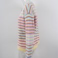 thumbnail image 5 of Fewfanhot Sweaters for Women Striped Cardigan Fall Trendy Rainbow Color Block Open Front Sweater Coats, 5 of 9