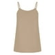 thumbnail image 4 of Top sin tirantes holgado con tirantes de seda helada de color liso y espalda arrugada para mujer - Poliéster suave, transpirable y ligero, tallas S-XXL, perfecto para primavera/verano, 4 of 4
