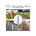 thumbnail image 6 of EastVita Post Hole Driver 8 LB 12 LB 18 LB 30 LB 37 LB Fence Post Driver T Post Driver Metal Manual Fence Post Hammer With Handle For Installing Fence Posts, 6 of 6