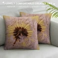 thumbnail image 3 of COMIO  Dandelion Pillow Covers Abstract Dandelion Flower Decorative  Rectangle  Waist Lumbar Pillowcase Pillow Sham Home Sofa Couch Cushion Cover (B-Dandelion), 3 of 5