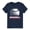 NAVY, variant on Instant Message - Baseball Flash - Youth Boys Short Sleeve Graphic T-Shirt