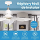 thumbnail image 2 of Ventilador De Techo Lampara 6 Aspas Control Remoto 3 Velocidades, 2 of 8