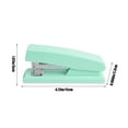 thumbnail image 3 of DPTALR Agrafeuse Couleur Macaron Maison Portable Mini Machine de Reliure Étudiant Bureau Réglable Couture Moyenne Agrafeuse Sans Effort, 3 of 6