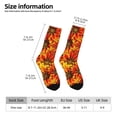 thumbnail image 5 of Yiaed Sunflower4 Print Great elasticity Crew Socks Sports socks for Men and Women, 5 of 5