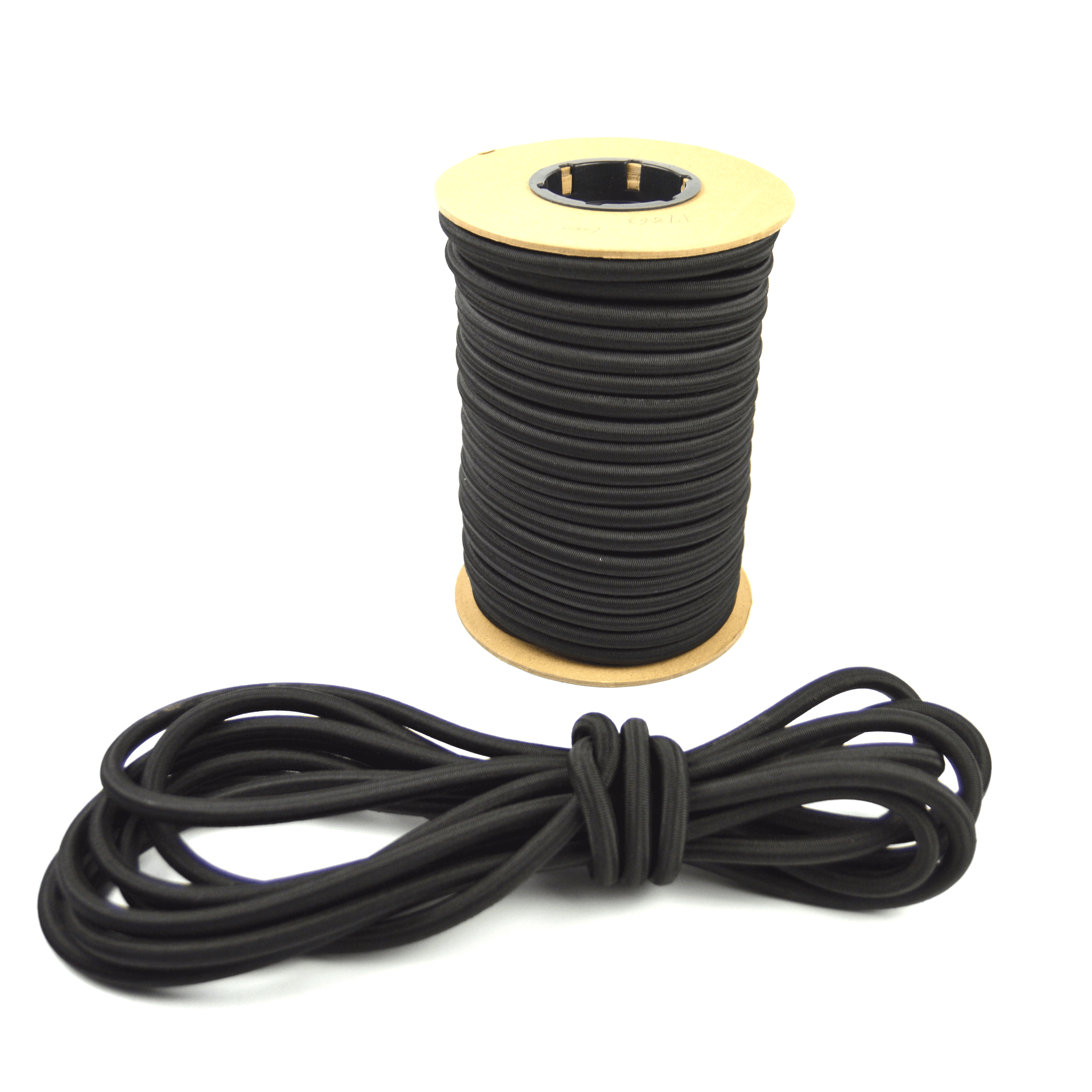 USA 1/4" x 50' Bungee Cord Shock Cord Bungie Cord Marine Grade Stretch Cord WHT