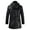 Black, variant on LYXSSBYX Winter Jackets for Men Clearance Men Mid-length Solid Artificial Leather Zipper Hooded Slim Jacket Coats