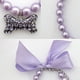 thumbnail image 4 of Collar de perlas para perros y gatos de 2 piezas con hueso de diamantes de imitación, elegante collar de boda para gatos, accesorios para niñas, gatos, cachorros y perros, 4 of 5