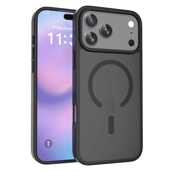 XNB for IPhone 17 Pro Max Case [Compatible with Magsafe]Translucent Matte Phone Cover, [Military Grade Drop Protection] Slim Durable Shockproof Protective Bumper