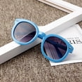 thumbnail image 3 of Faithtur Kids Cute Sunglasses, Solid Color / Leopard Eye Protect Funny Sunglasses Photo Party Props, 3 of 3