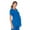 Royal, variant on ProFlex Tailored Fit Stretch 3-Pocket Maternity Scrub Top for Women 4399