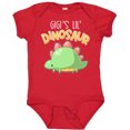 thumbnail image 3 of Inktastic Gigi's Lil' Dinosaur with Cute Stegosaurus Boys or Girls Baby Bodysuit, 3 of 5