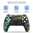 thumbnail image 4 of Green Butterfly PS5/PS5 Pro/PS5 Slim Digital Disc Skin Sticker For Console And Controller Skins, 4 of 7