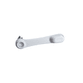 CRL HA423WH White Milgard Sliding Door Latch Lever Metal