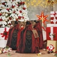 thumbnail image 6 of Naloa Vintage Rose Scepter Skull Drawstring Christmas Bags, 3D Xmas Gift Bags, Christmas Wrapping Bags, Xmas Goodie Bags, Treat Pouch Bags, Party Favor Bags-, 6 of 9